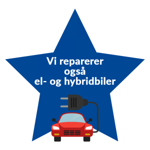 reparation af hybridbil på autoværksted i farum